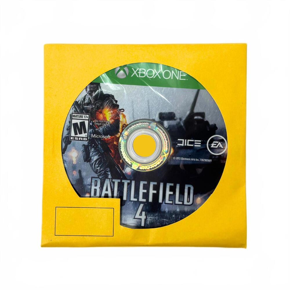 Battlefield 4 | Xbox One | Disc Only | Untested | Good Condition